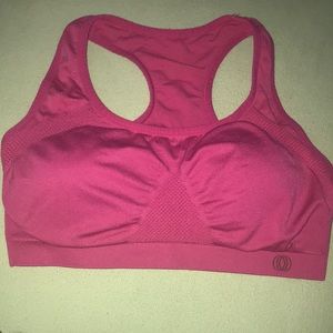 Pink Sports Bra